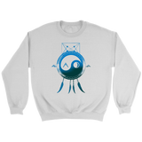 "ANOTHER OCTOBER: Blue Dreamcatcher" Unisex Crewneck Sweatshirt (Multiple Colors Available)