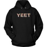"AO APPAREL: Yeet Floral" Unisex Hoodie (Multiple Colors Available)