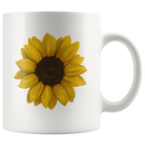 “LYD M. DOLORES: Sun Lover" 11oz Coffee Mug (White)