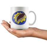 "90's COLLECTION: Mystery Ball" 11oz Coffee Mug (White)