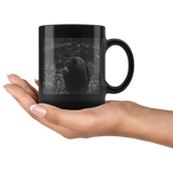 “NICK WILLIAMS: Black Bear” - 11oz Black Coffee Mug