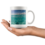 “NICK WILLIAMS: Beach Vibes” 11oz White Coffee Mug