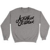 "ANOTHER OCTOBER: Curly Design"  Unisex Crewneck Sweatshirt (Multiple Colors Available)