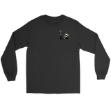 "AO APPAREL: Coffee To The Coffin" Gildan Long Sleeve T-Shirt (Multiple Colors Available)