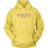 "AO APPAREL: Yeet Floral" Unisex Hoodie (Multiple Colors Available)