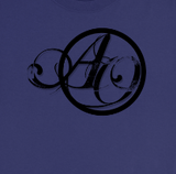 "ANOTHER OCTOBER: Script" Gildan Long Sleeve Shirt (Purple)