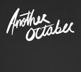 "ANOTHER OCTOBER: Scratch Design" Black Unisex Crewneck Sweatshirt