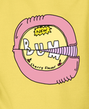 "90's COLLECTION: Bum Gum!" Unisex Hoodie (Yellow)