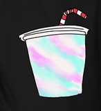 "90's COLLECTION: Funky Cup" Unisex Hoodie (Black)