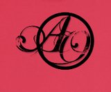 "ANOTHER OCTOBER: Script" Gildan Long Sleeve Shirt (Red)