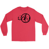 "ANOTHER OCTOBER: Script" Gildan Long Sleeve Shirt (Red)