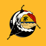 "AO APPAREL: Moon Skull" American Apparel T-Shirt (Multiple Colors Available)