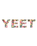 "AO APPAREL: Yeet Floral" Unisex Hoodie (Multiple Colors Available)
