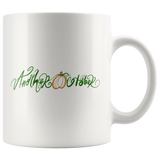 Another October Cursive Logo - 11oz Mug