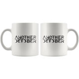 "ANOTHER OCTOBER: Hieroglyphics" 11oz White Coffee Mug