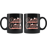 “DVCK: Another October Black Bubbles” - 11oz Black Coffee Mug