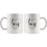 “LYD M. DOLORES: Hers" 11oz White Coffee Mug