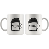 "AO APPAREL: Mugged" 11oz Coffee Mug (White)