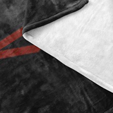 "AO APPAREL: Crimson OakCorn" Fleece Blanket (Small, Medium, and Large Sizes Available)