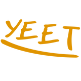 "AO APPAREL: Yeet Graffiti" American Apparel T-Shirt (Blue)