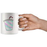 "90's COLLECTION: Funky Cup" 11oz Coffee Mug (White)