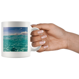 “NICK WILLIAMS: Beach Vibes” 11oz White Coffee Mug
