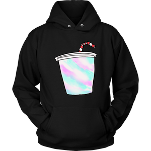 "90's COLLECTION: Funky Cup" Unisex Hoodie (Black)
