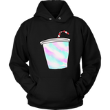 "90's COLLECTION: Funky Cup" Unisex Hoodie (Black)