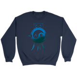 "ANOTHER OCTOBER: Blue Dreamcatcher" Unisex Crewneck Sweatshirt (Multiple Colors Available)