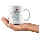"90's COLLECTION: Funky Cup" 11oz Coffee Mug (White)