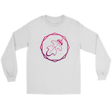 "AO APPAREL: Pink & Purple OakCorn" Gildan Long Sleeve Shirt (Multiple Colors Available)