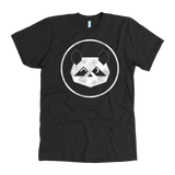 "ANOTHER OCTOBER: Patreon Panda" American Apparel T-Shirt (Black)