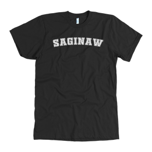 "AO APPAREL: Saginaw Athletic" American Apparel T-Shirt (Multiple Colors Available)
