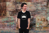 "COUCH COVERS: Couch Covers Logo" American Apparel T-Shirt (Black)