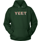 "AO APPAREL: Yeet Floral" Unisex Hoodie (Multiple Colors Available)