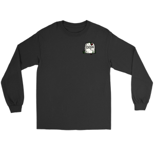 "AO APPAREL: Oops" Gildan Long Sleeve Shirt (Multiple Colors Available)