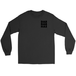 "KOREAN: Dab Dab Hae" - Gildan Long Sleeve Shirt (Multiple Colors Available)