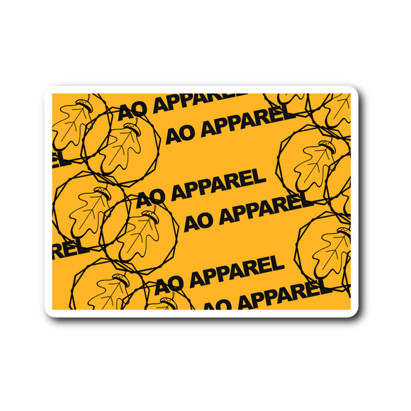 AO Apparel Logo Sticker