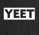 "AO APPAREL: Yeet Classic" American Apparel T-Shirt (Black)