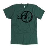 "ANOTHER OCTOBER: Script" American Apparel T-Shirt (Green)