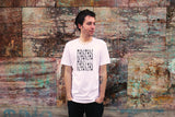 "COUCH COVERS: MiLi" American Apparel T-Shirt (White)