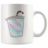 "90's COLLECTION: Funky Cup" 11oz Coffee Mug (White)