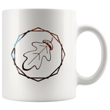 "AO APPAREL: Beach OakCorn" 11oz White Coffee Mug
