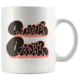 “DVCK: Another October Black Bubbles” - 11oz White Coffee Mug