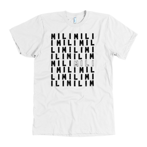 "COUCH COVERS: MiLi" American Apparel T-Shirt (White)
