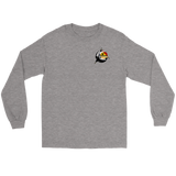 "AO APPAREL: Moon Skull" Gildan Long Sleeve Shirt (Multiple Colors Available)