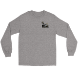 "AO APPAREL: Coffee To The Coffin" Gildan Long Sleeve T-Shirt (Multiple Colors Available)